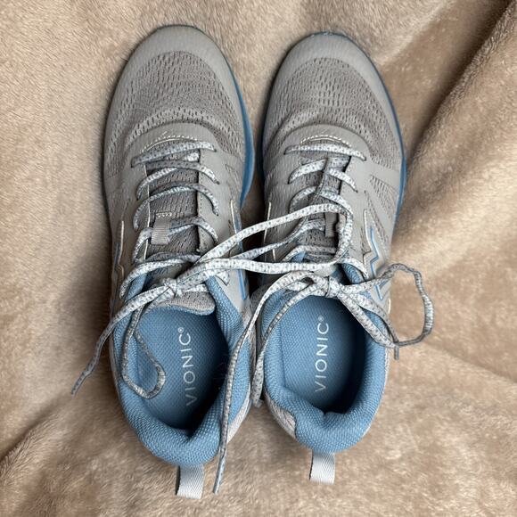 Vionic Women's‎ US 9 Miles Active Sneakers Grey Blue Lace Up Running Shoes EU 40 - Picture 6 of 8